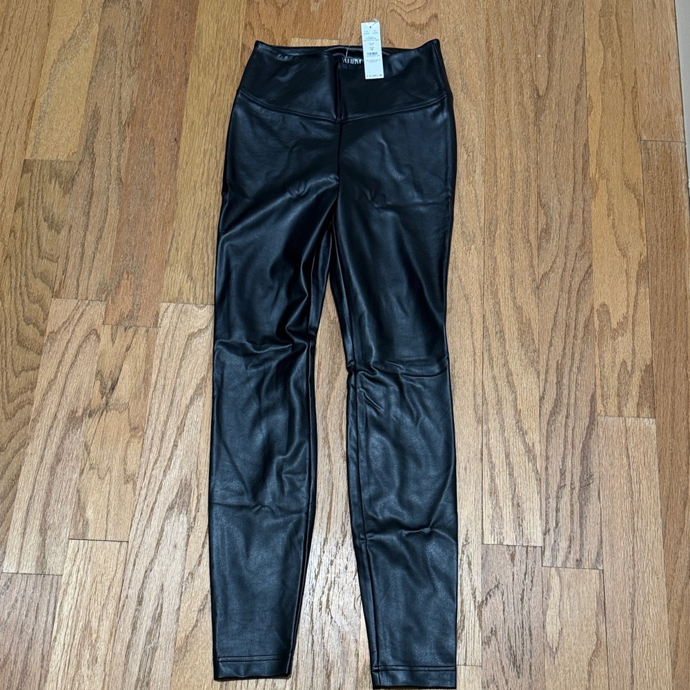 WHBM Faux Leather Leggings